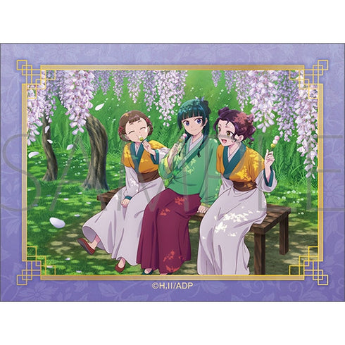 『薬屋のひとりごと』ステッカー/藤の花